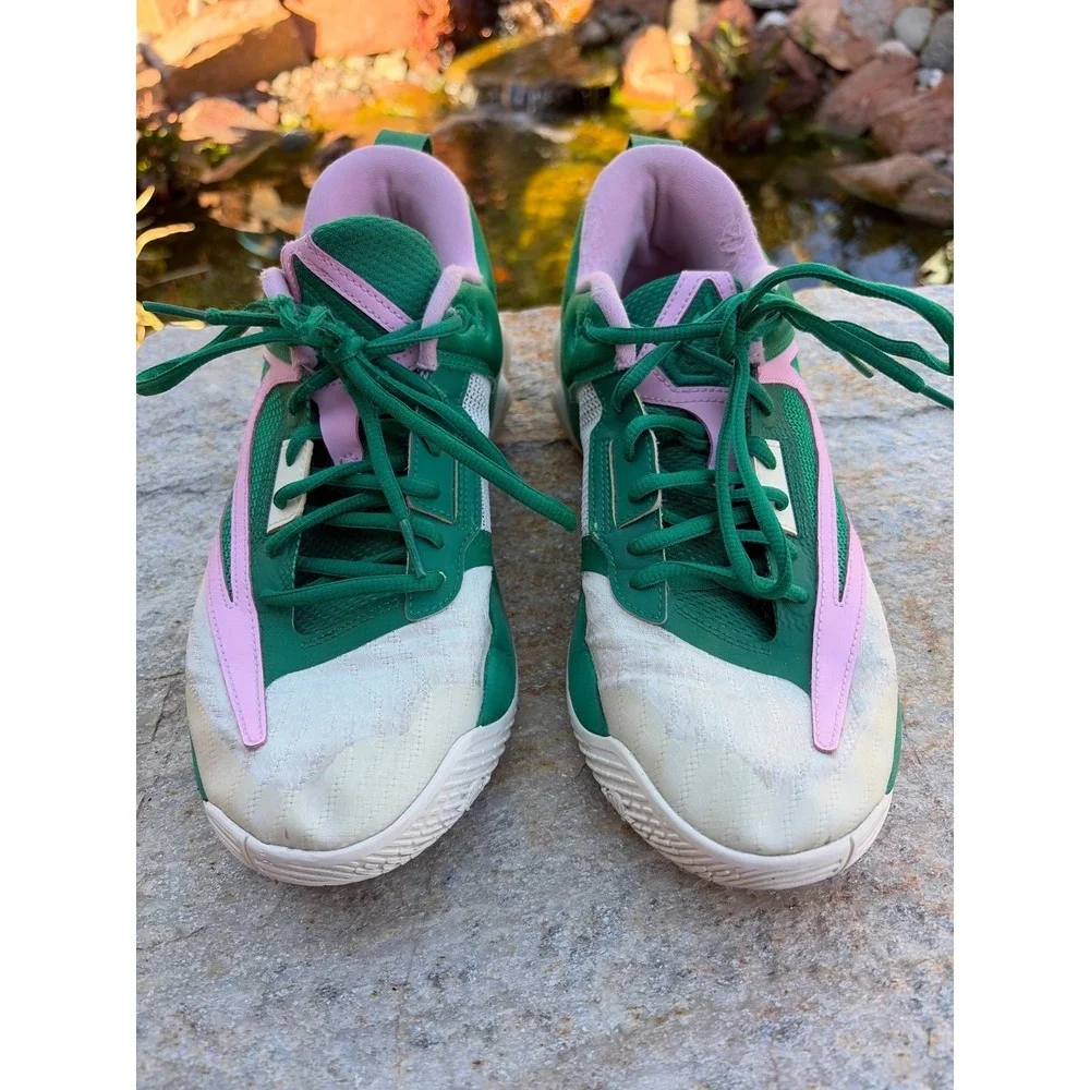 Nike Giannis Immortality 3 Green Pink Basketball Shoes DZ7533-300‎ Mens 8.5